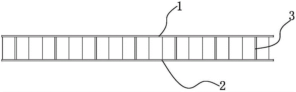 Shock resistance and noise reduction integrated lightweight cross-core latticed foam sandwich board and preparation method thereof