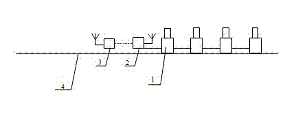 Remote intelligent three-dimensional digital early warning method and system for subgrade surface settlement