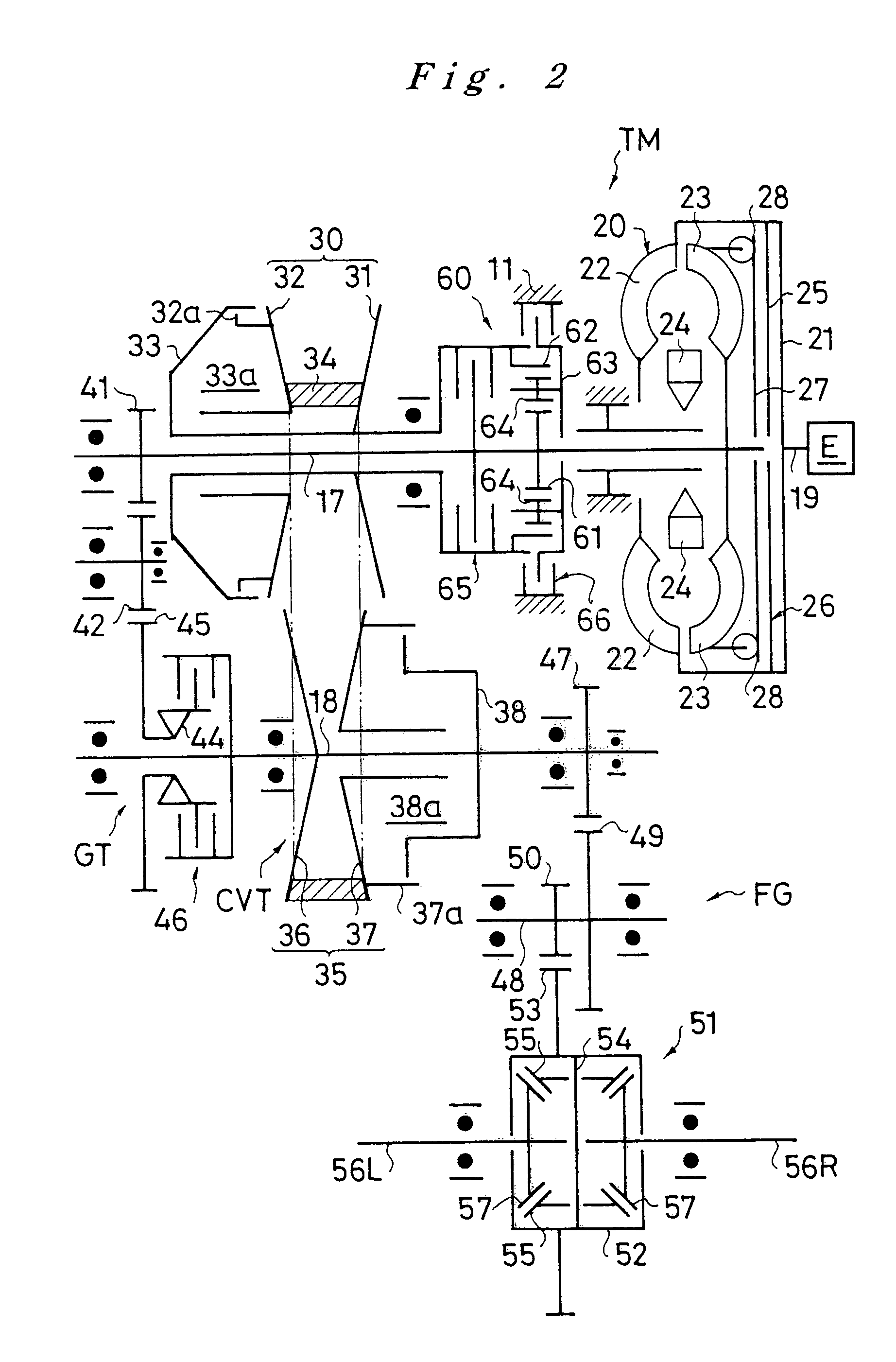 Vehicular transmission