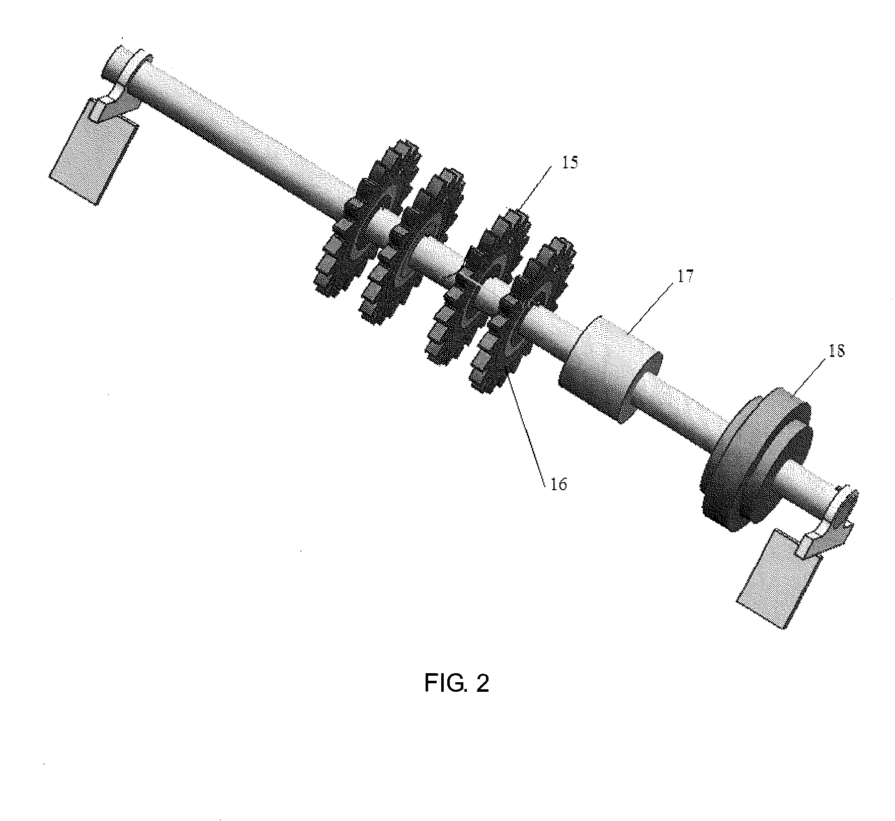 Method and structure for applying frequency resonance in automobile kinetic power generation