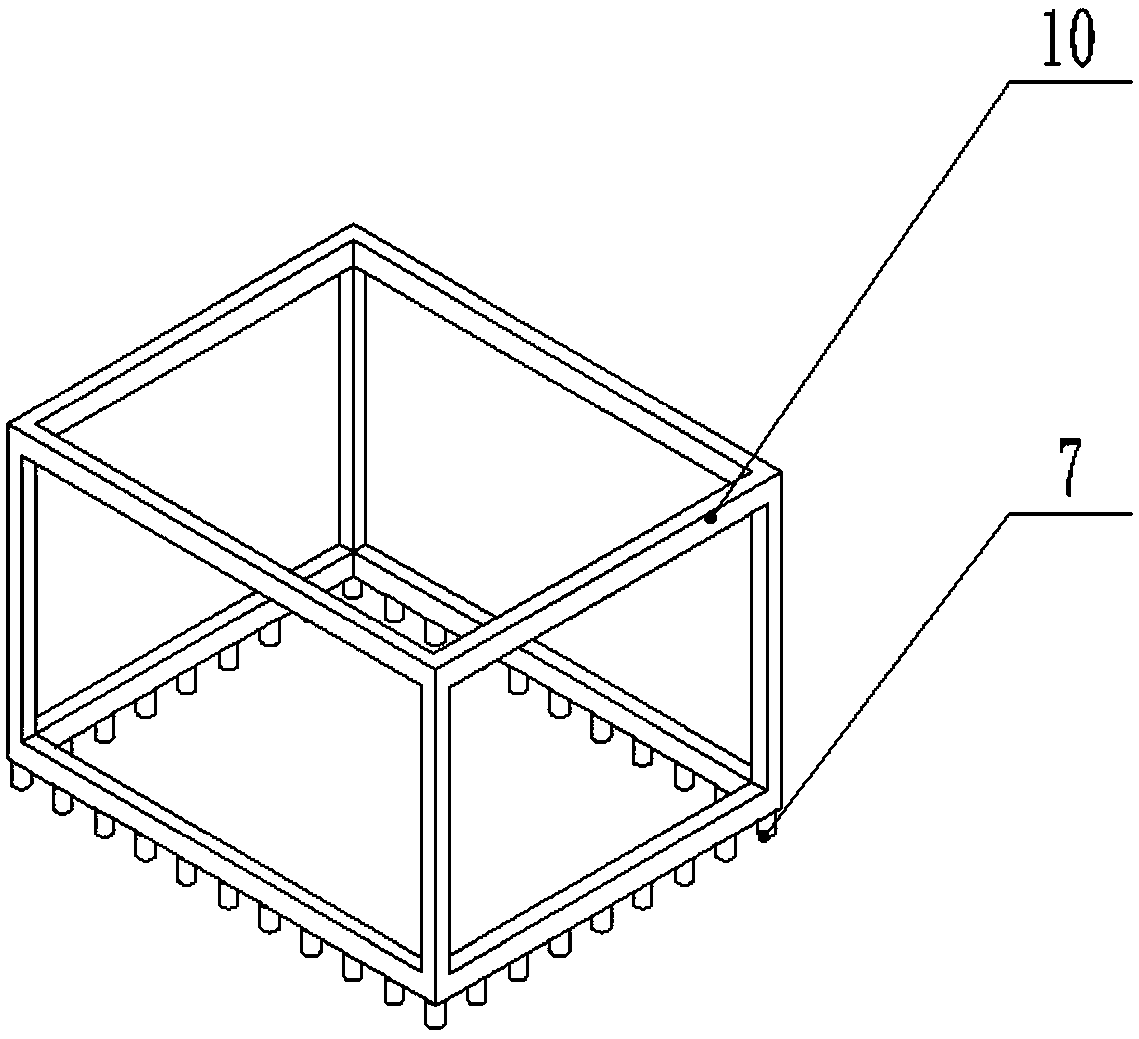 High-strength modular case and dustproof device thereof