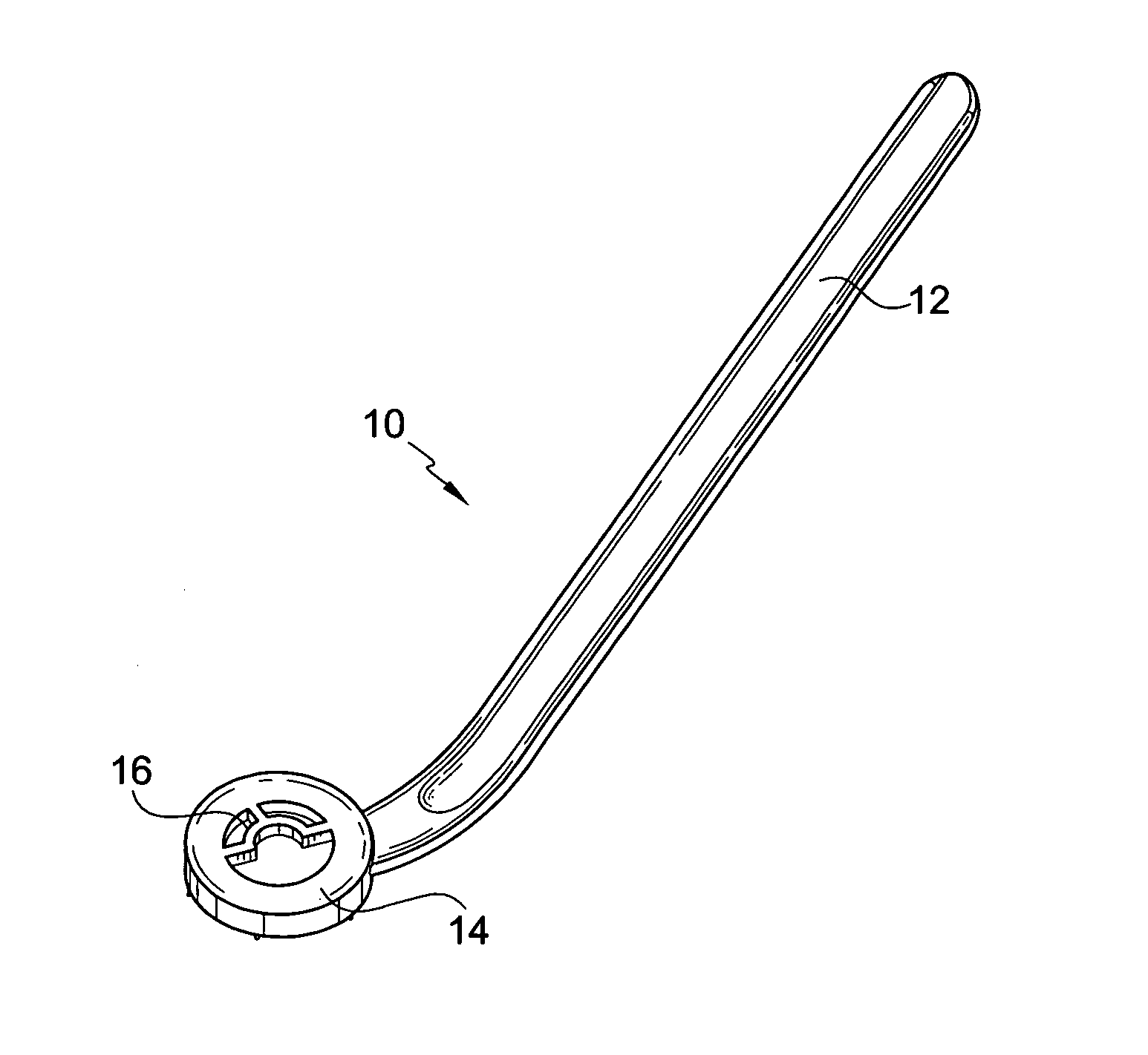 Corneal marking device, and method of corneal marking