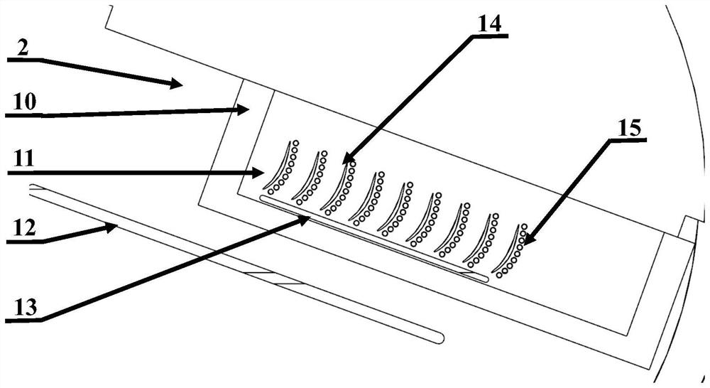 Combined suction system for improving periodicity of planar cascade and quality of outlet flow field