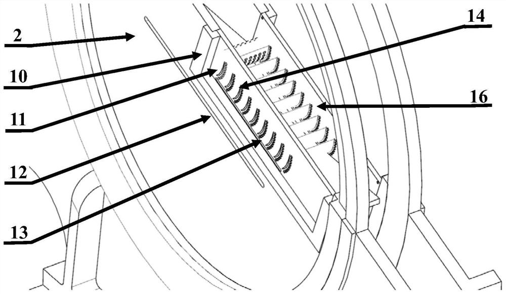 Combined suction system for improving periodicity of planar cascade and quality of outlet flow field