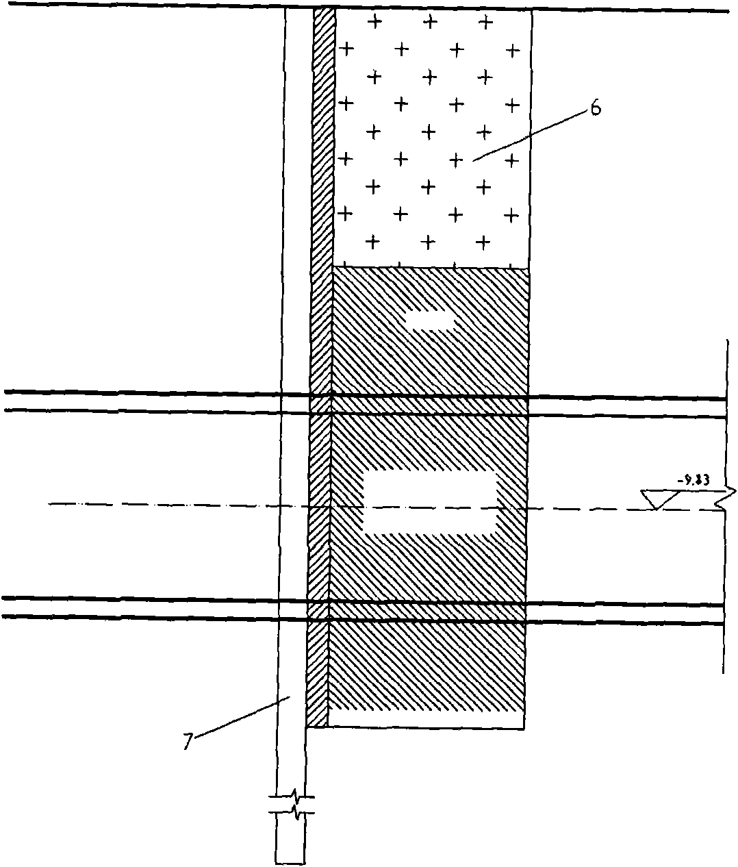 Construction method for shield holing under complicated working conditions