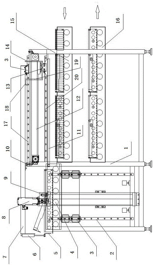 Automatic tray unloader suitable for small-volume bottles