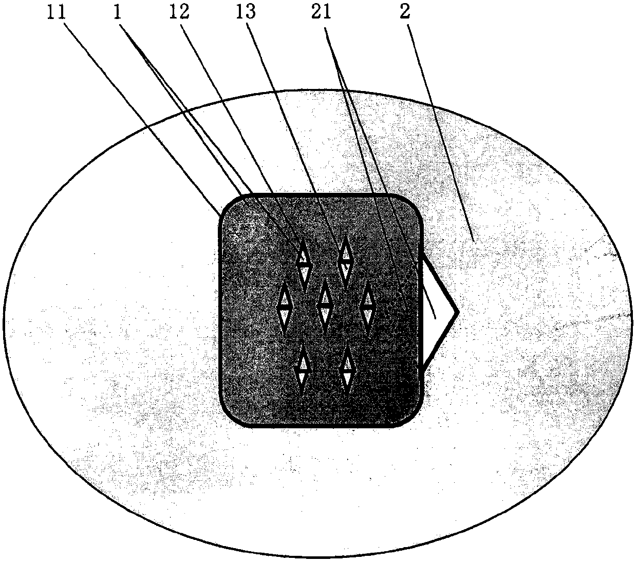 Electro-acupuncture press needle