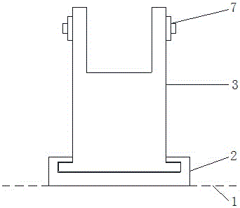 Railway tunnel bottom structure dynamic force model testing device and method