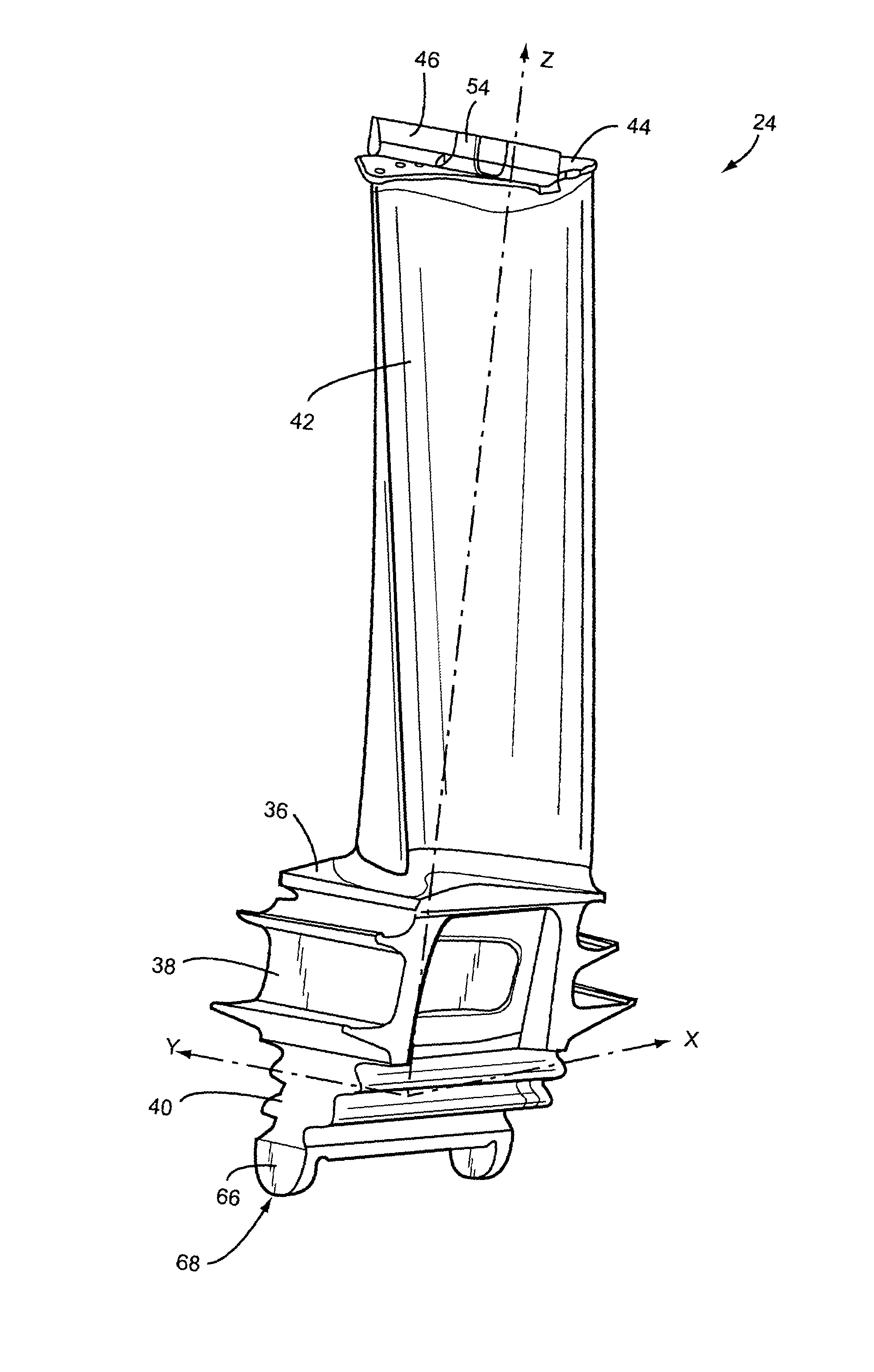 Center-located cutter teeth on shrouded turbine blades