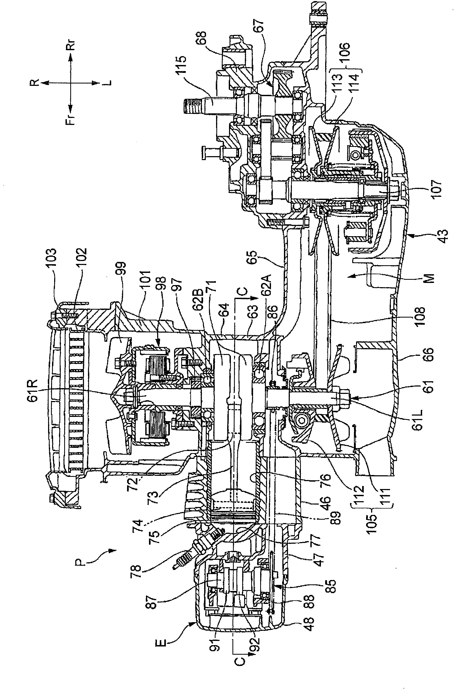 Fuel gas treatment device