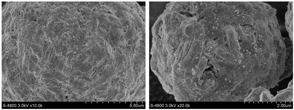 Method for processing ternary material by being clad with lithium ferric manganese phosphate