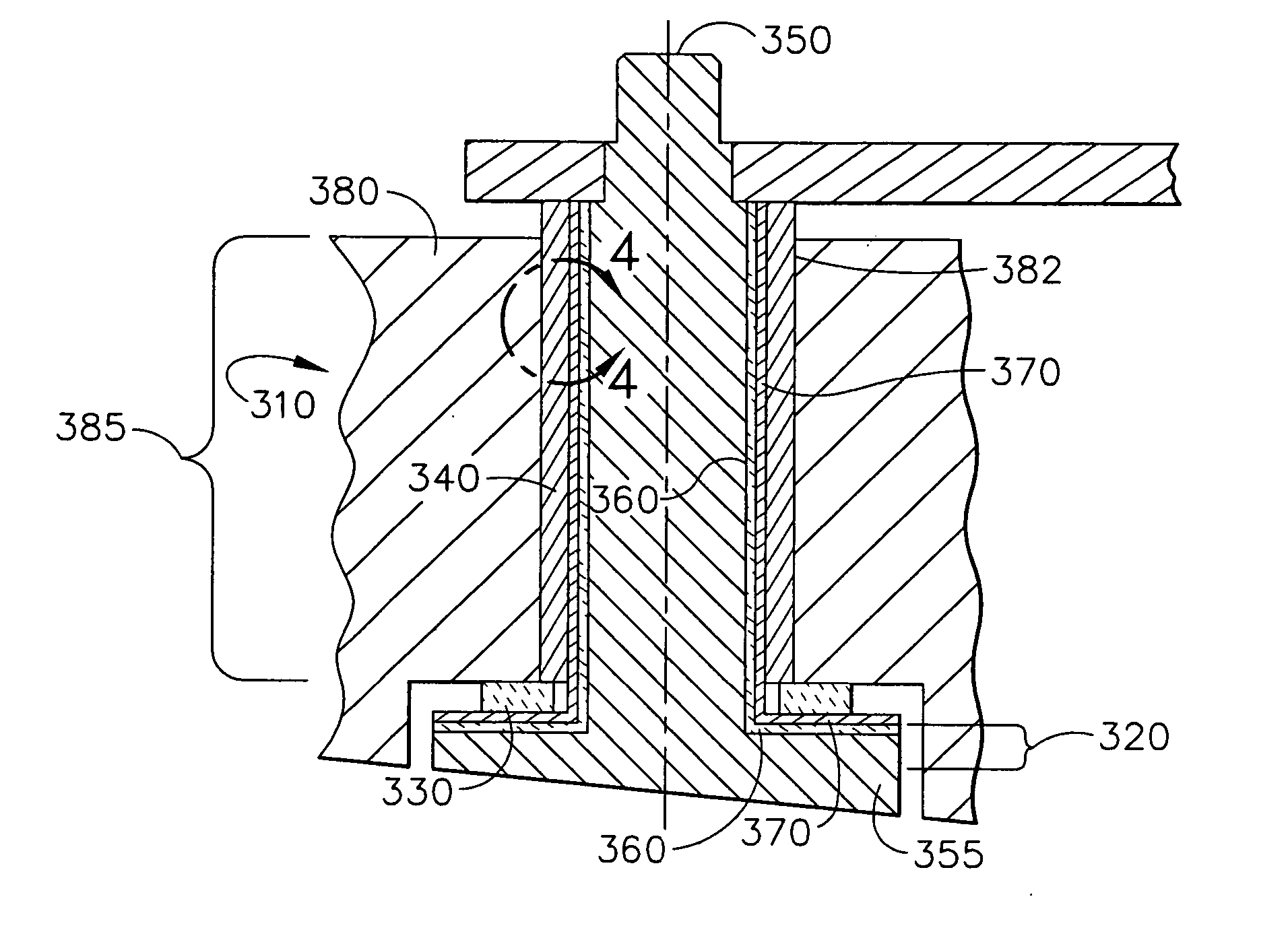 Variable stator vane bushings and washers