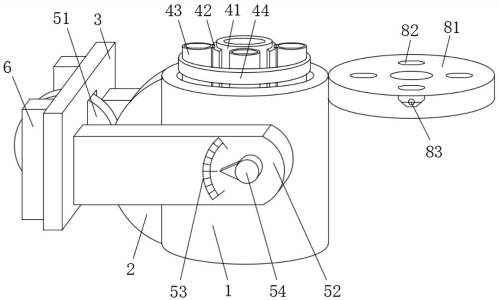 An angle-fixable surgical channel with multiple channels