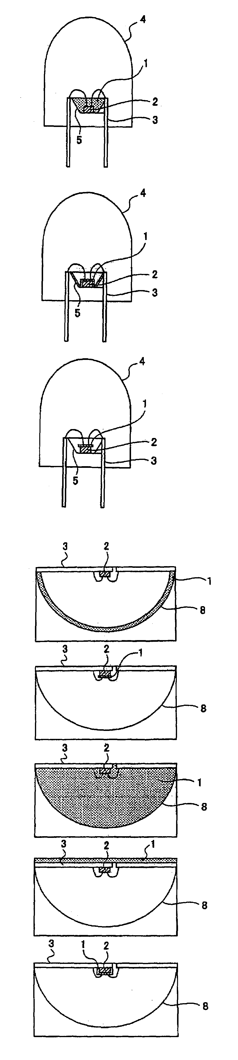 Phosphor mixture and light emitting device using the same