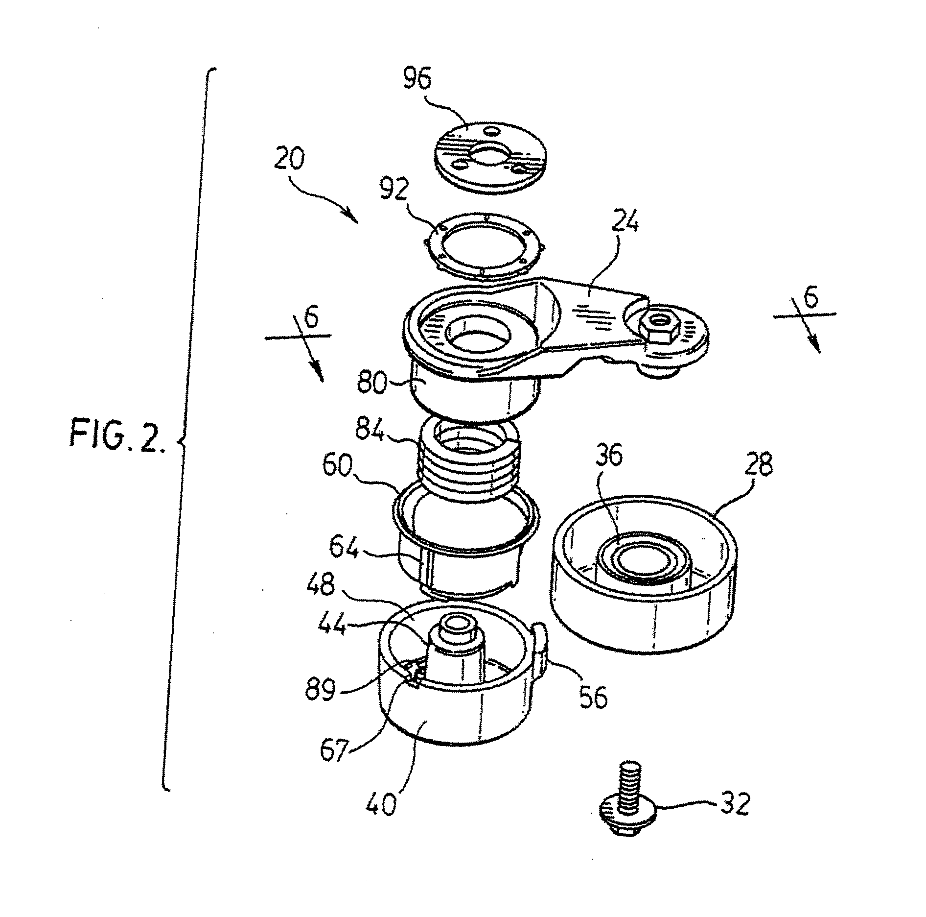 Tensioner For Flexible Drives