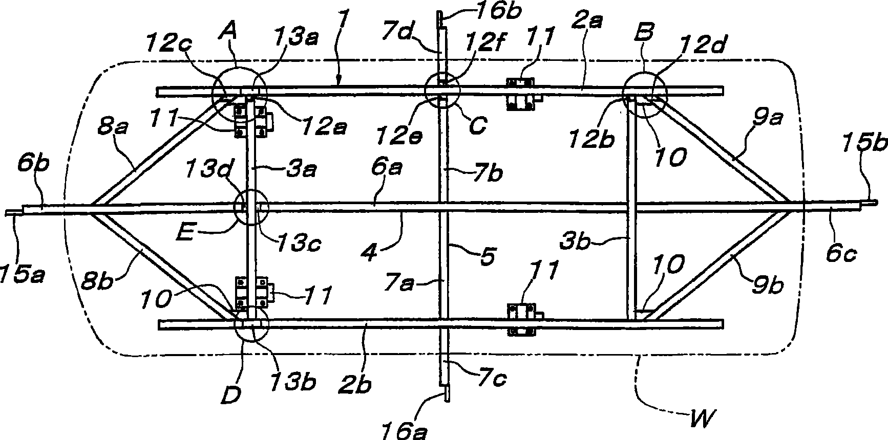 Conveying apparatus using slide loading platform