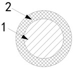 Composite electrode wire, and preparation method and application of composite electrode wire