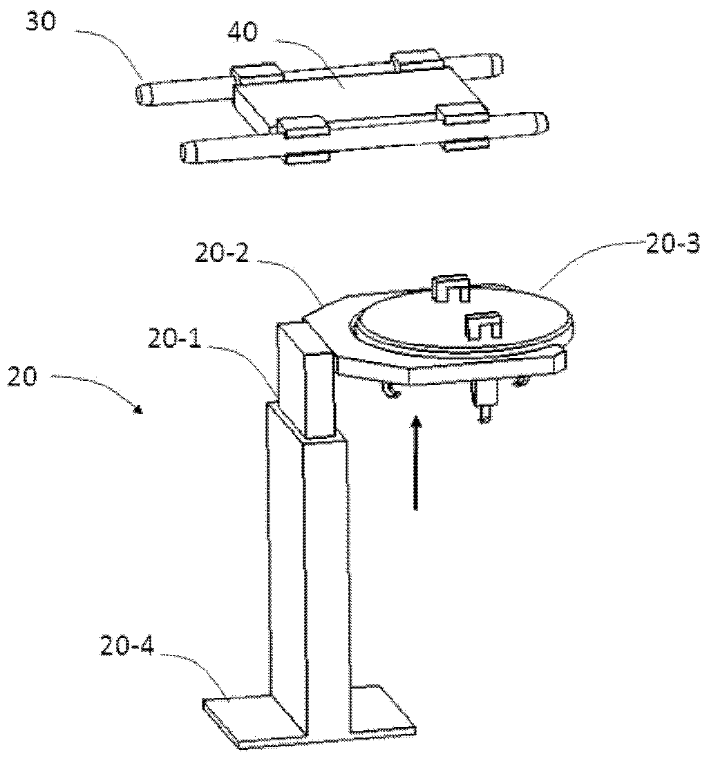 Sliding rail lifting device