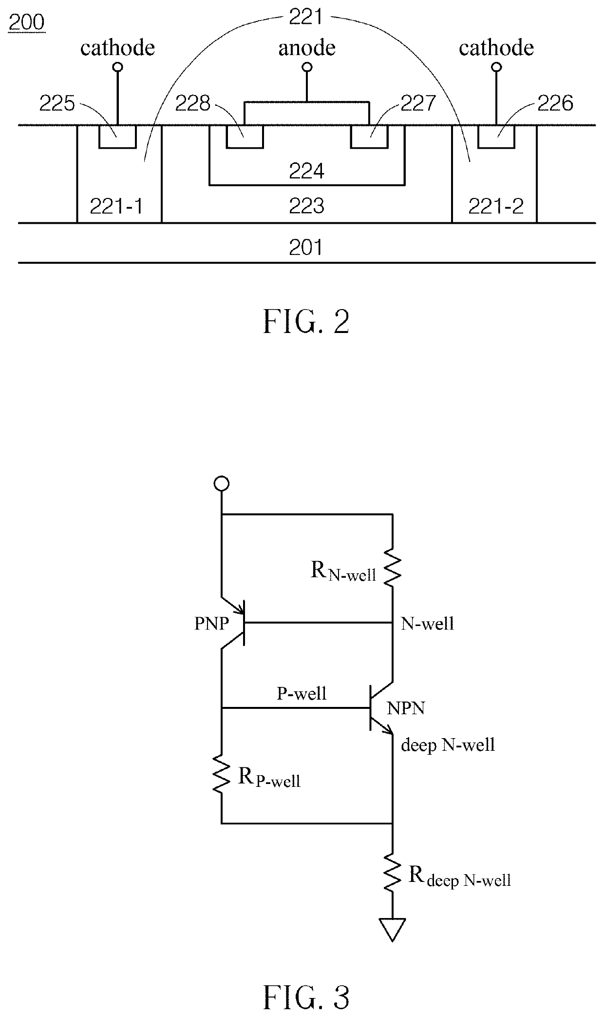 ESD protection device with low trigger voltage