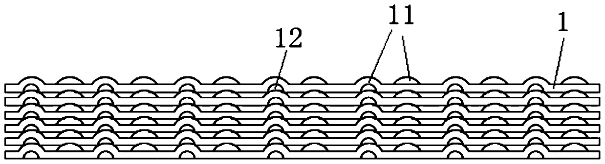 Lamination type fire hole assembly