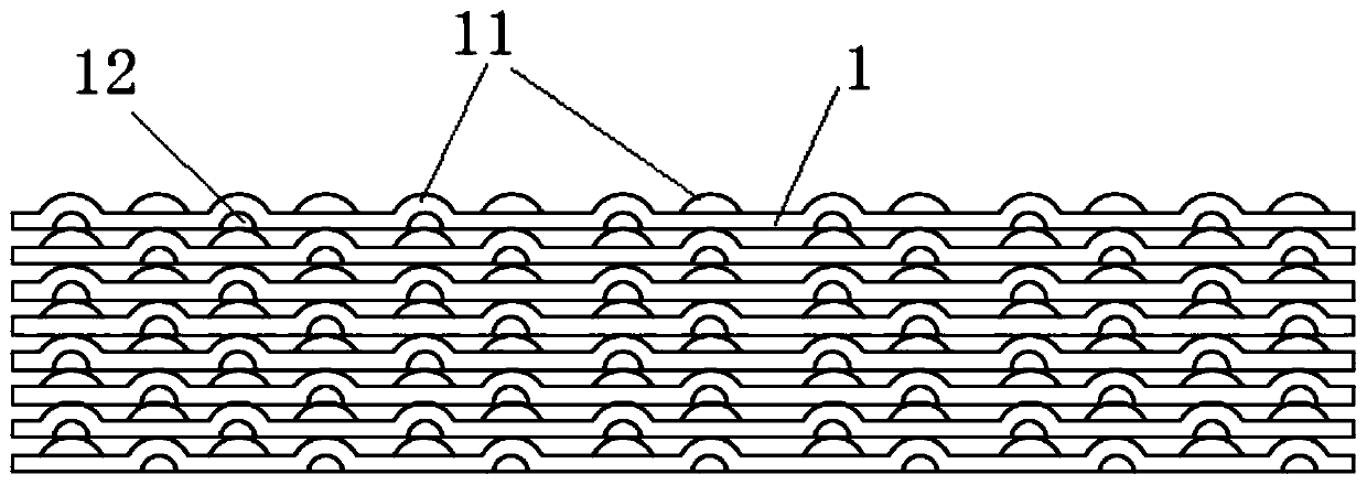 Lamination type fire hole assembly