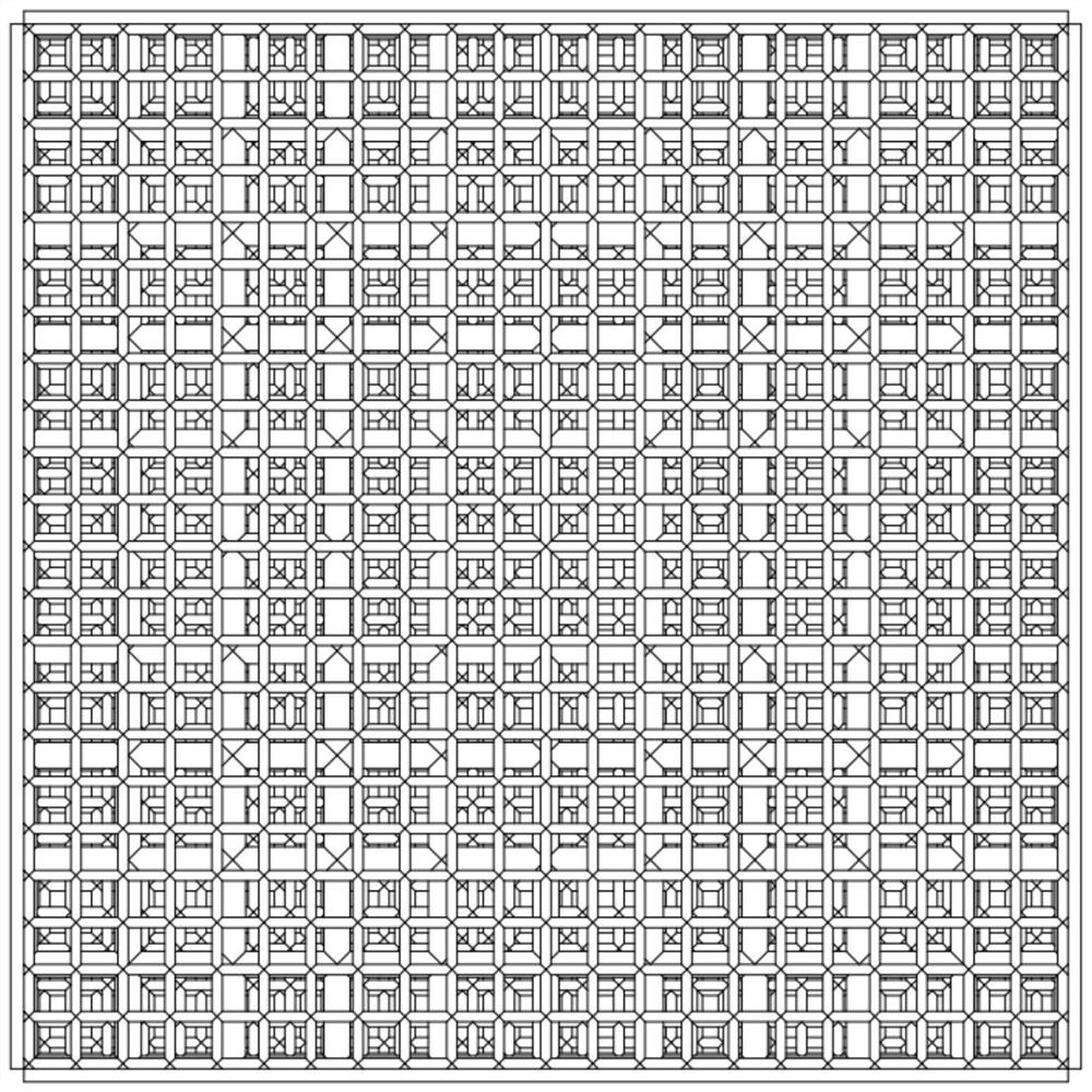 A kind of electronic device heat dissipation structure with three-dimensional network structure and manufacturing method