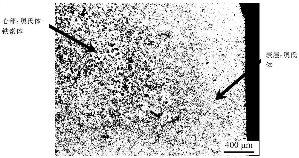 Stainless steel material and preparation method thereof