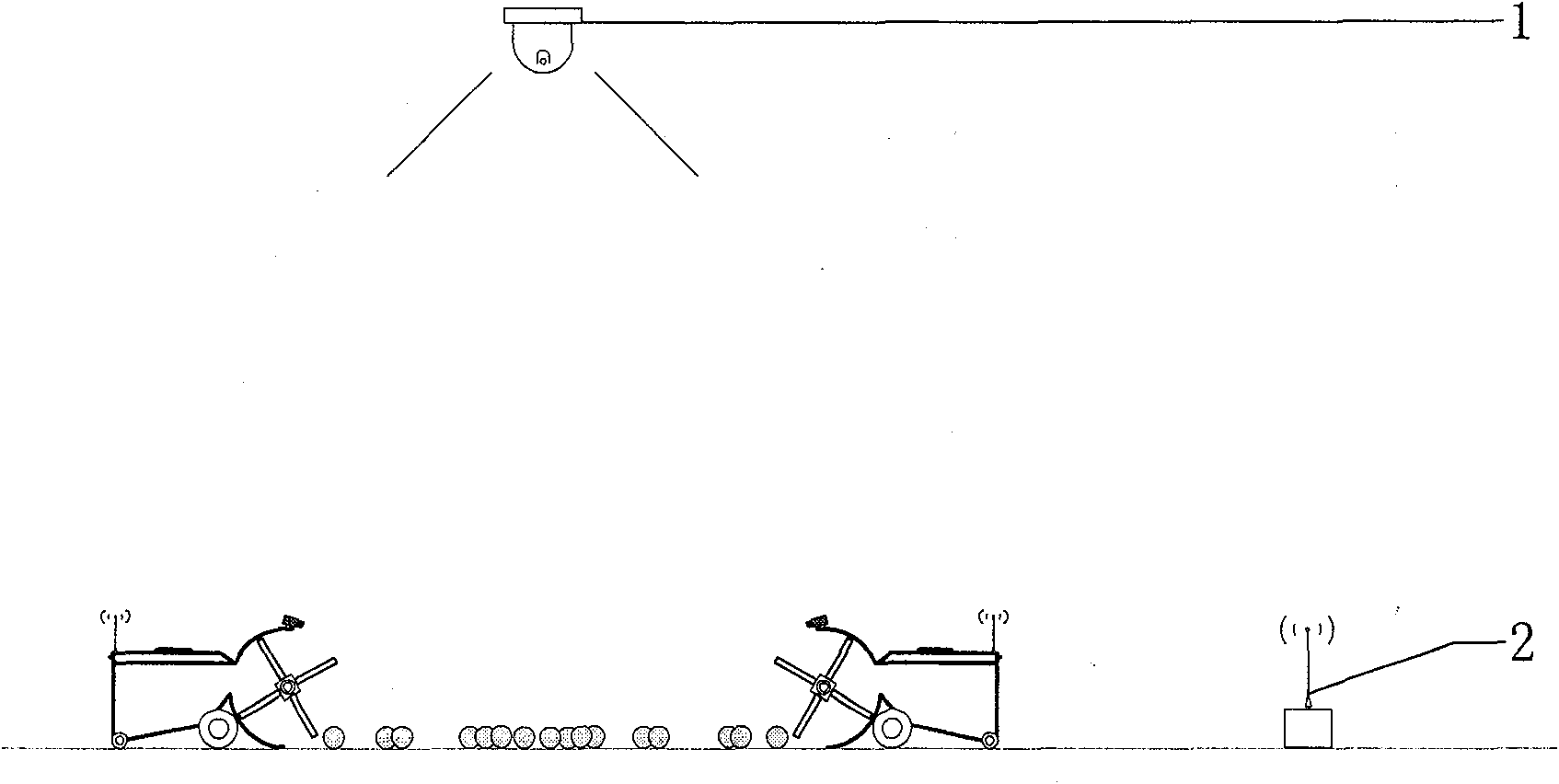 Automatic ball-picking robot