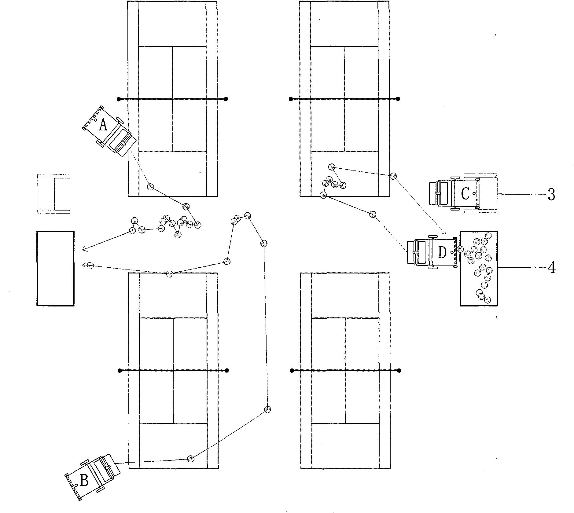 Automatic ball-picking robot