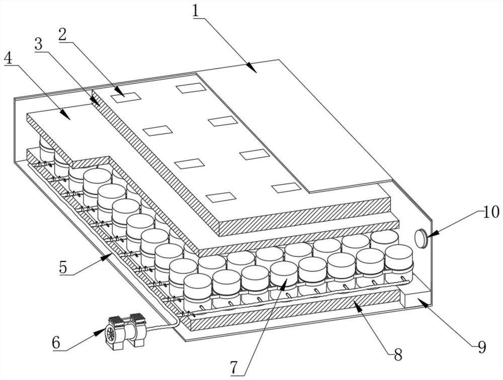 Automatic awakening interaction system of hardness-adjustable mattress