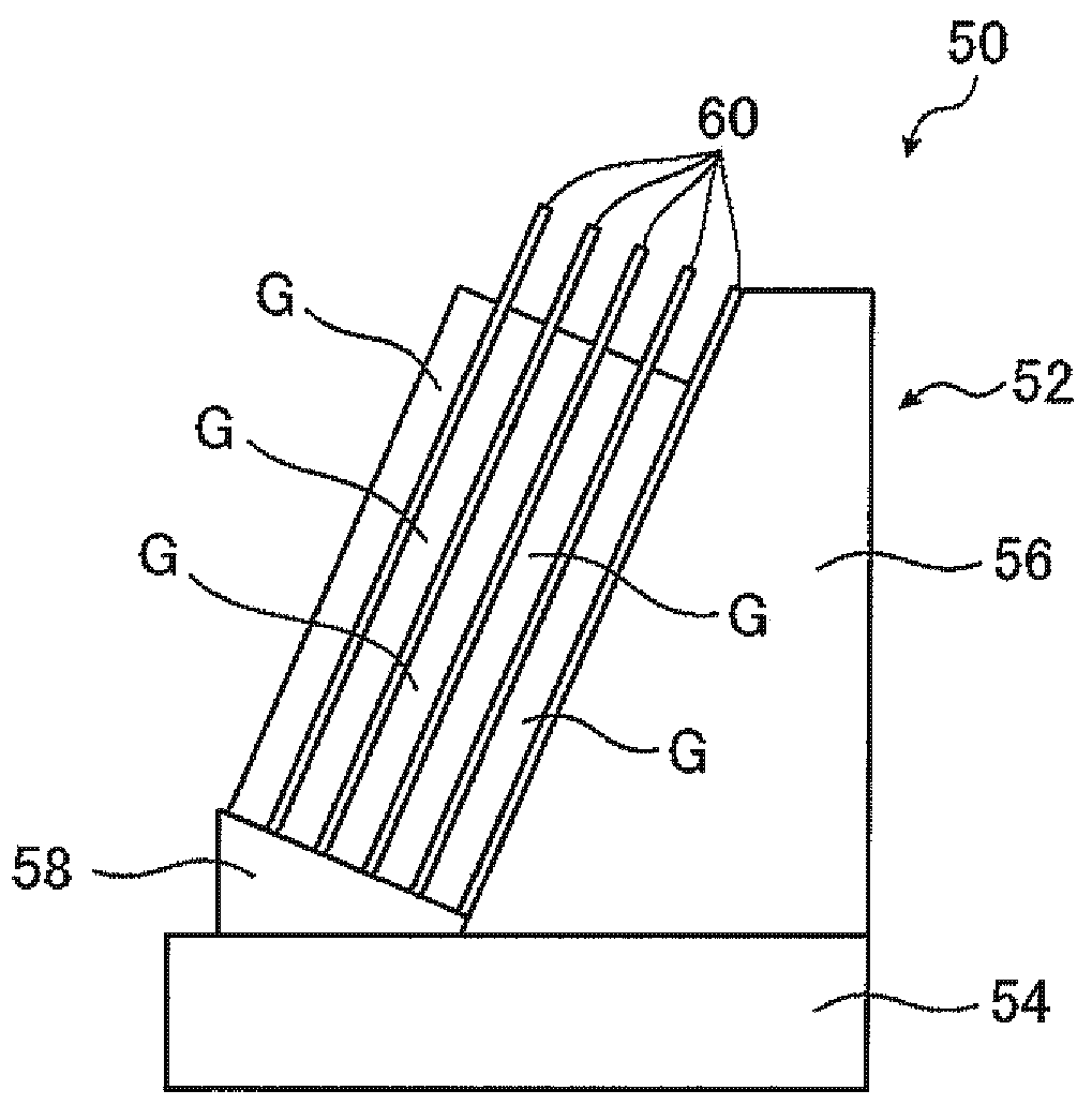 Glass lining paper and glass plate package body