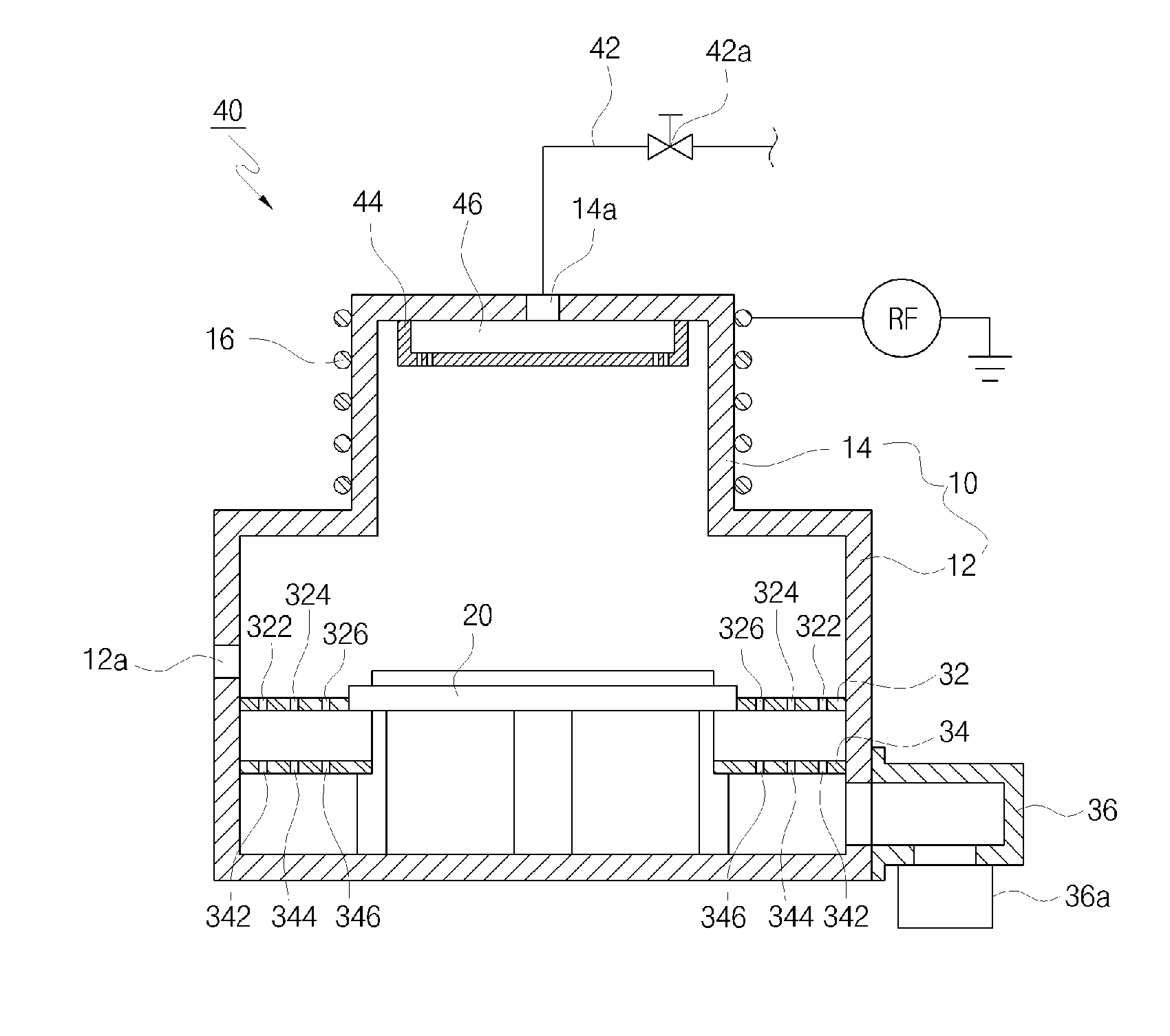 Exhaust unit, exhaust method using the exhaust unit, and substrate processing apparatus including the exhaust unit