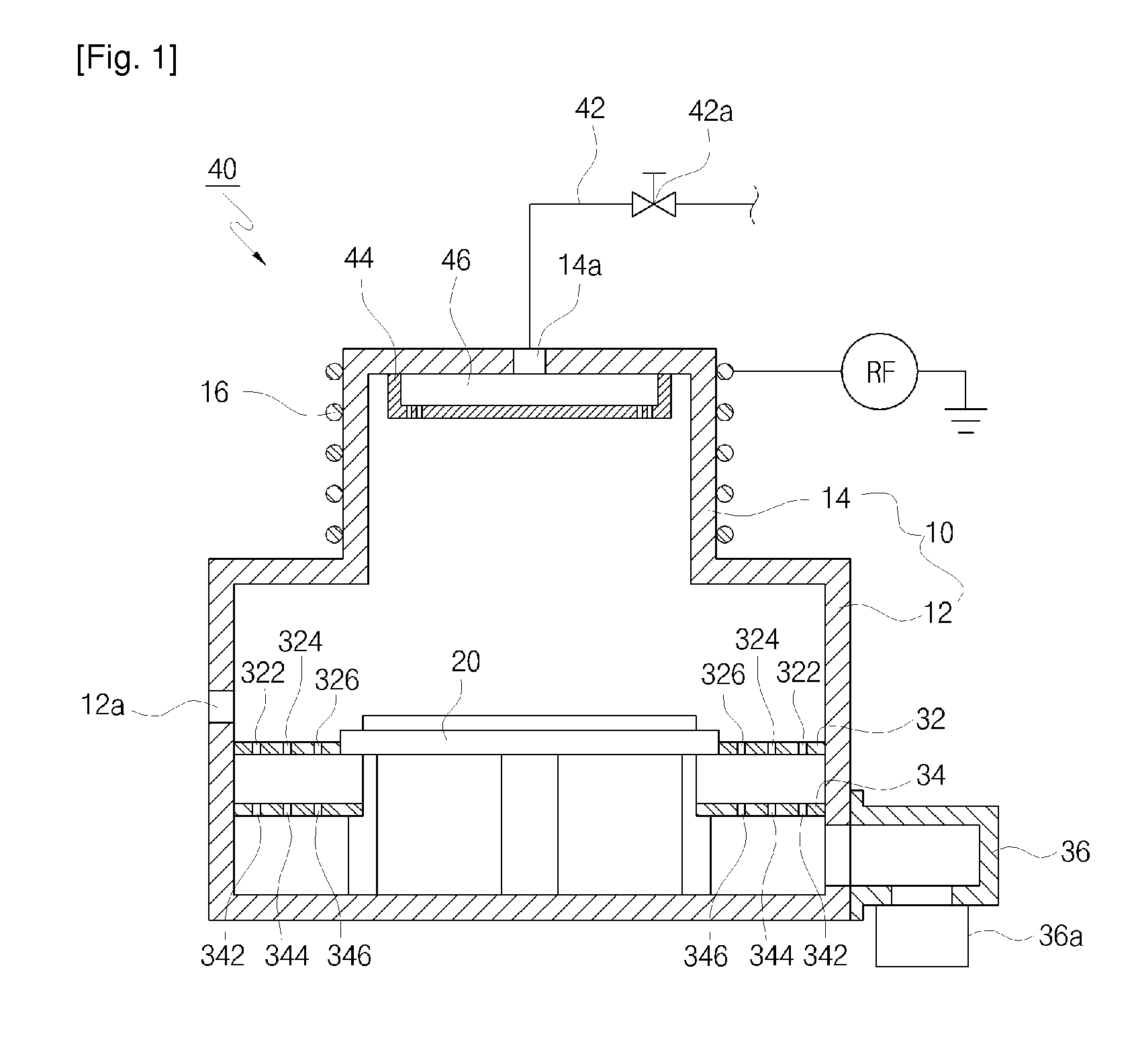 Exhaust unit, exhaust method using the exhaust unit, and substrate processing apparatus including the exhaust unit