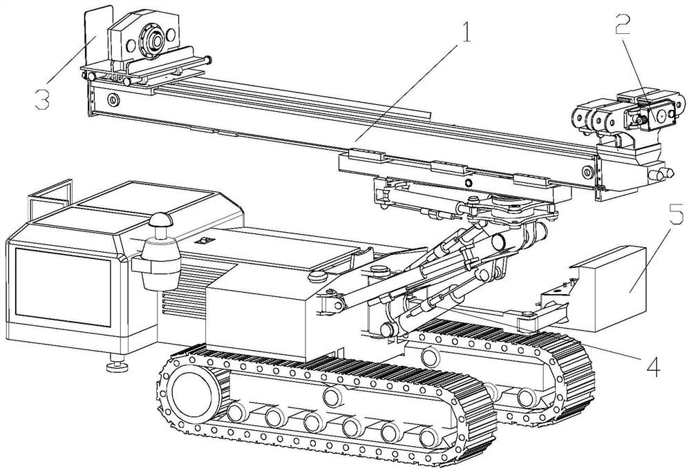 Automatic tapping and positioning multifunctional drilling machine and accurate tapping method