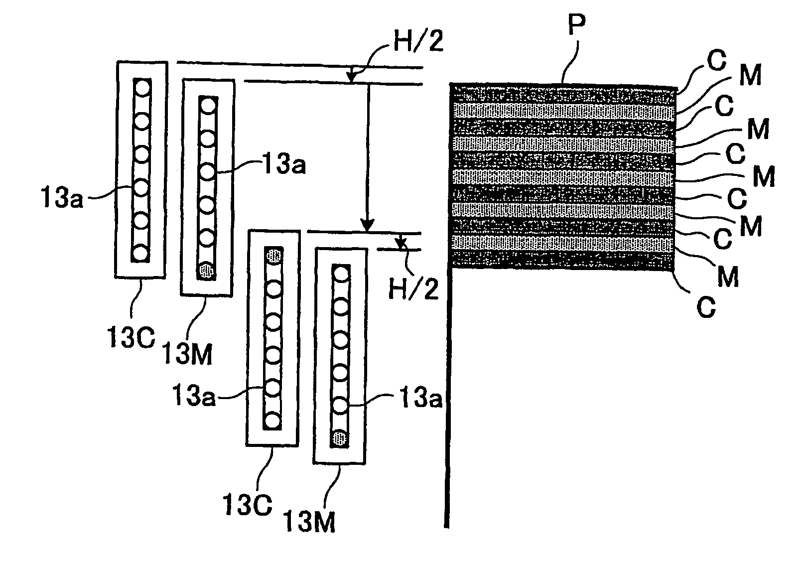 Ink jet printing device and image forming apparatus