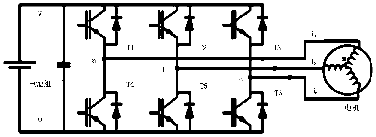 Open-circuit fault diagnosis method and device, motor controller and storage medium