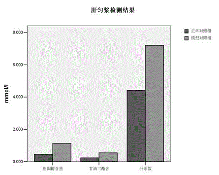 Modeling processing method of non-alcoholic fatty liver mouse model