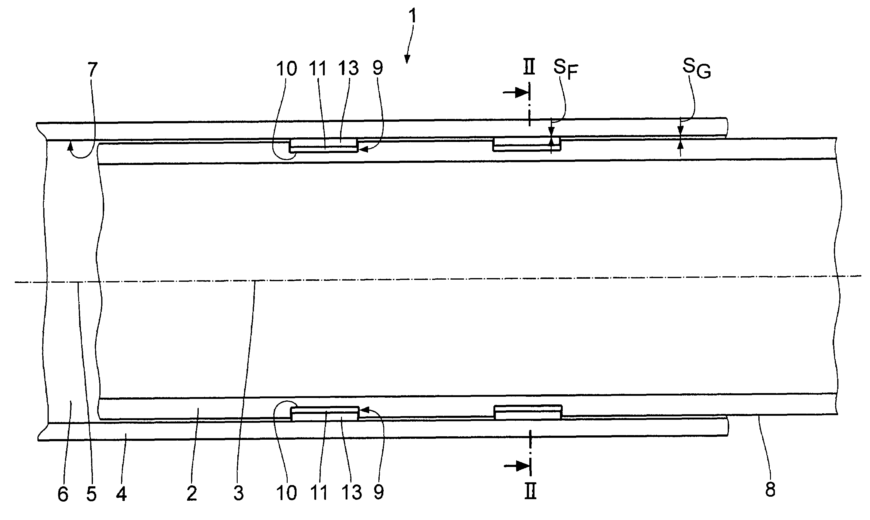 Sliding bearing and method for the manufacture thereof