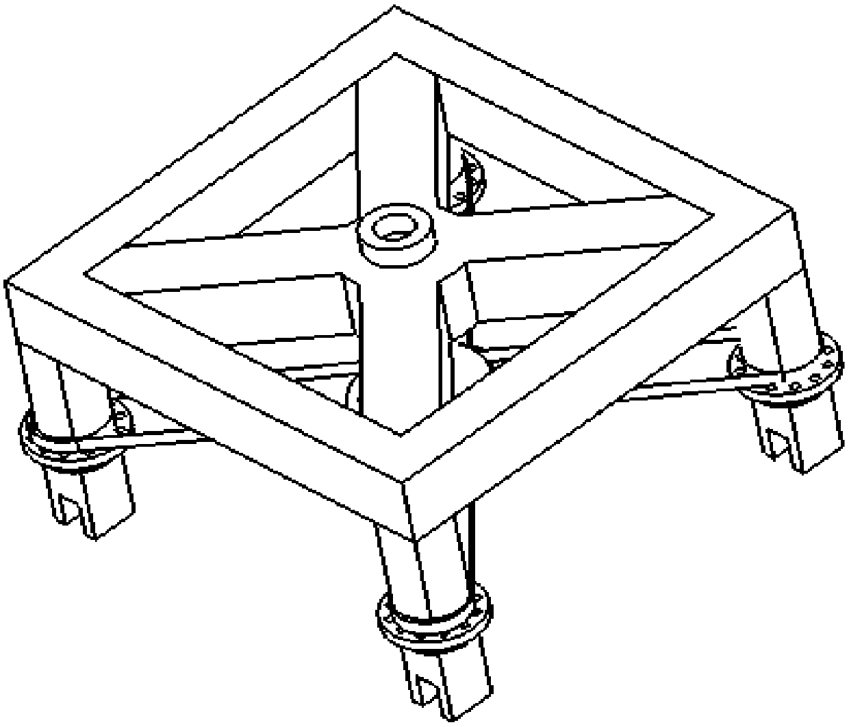 Intelligent measuring and controlling device for ship oscillation experiment