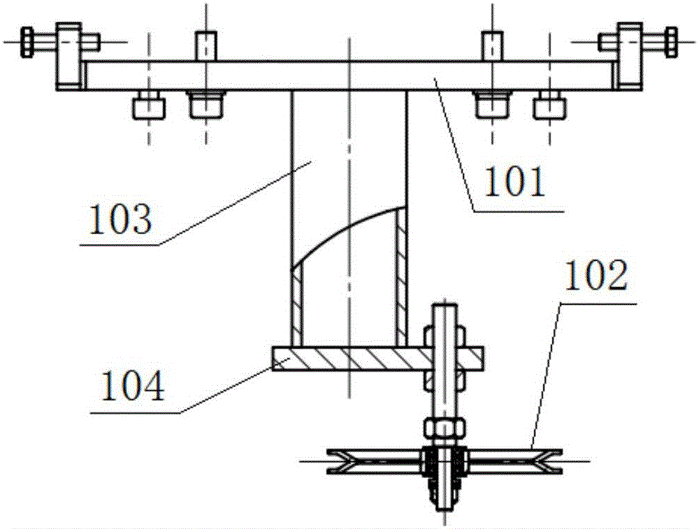 Single-wheel deflection optical fibre twisting equipment