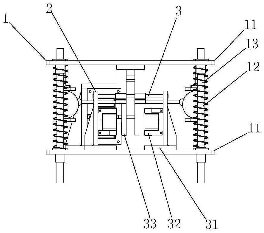 Quasi-zero stiffness vibration isolator with adjustable positive stiffness and adjustable negative stiffness