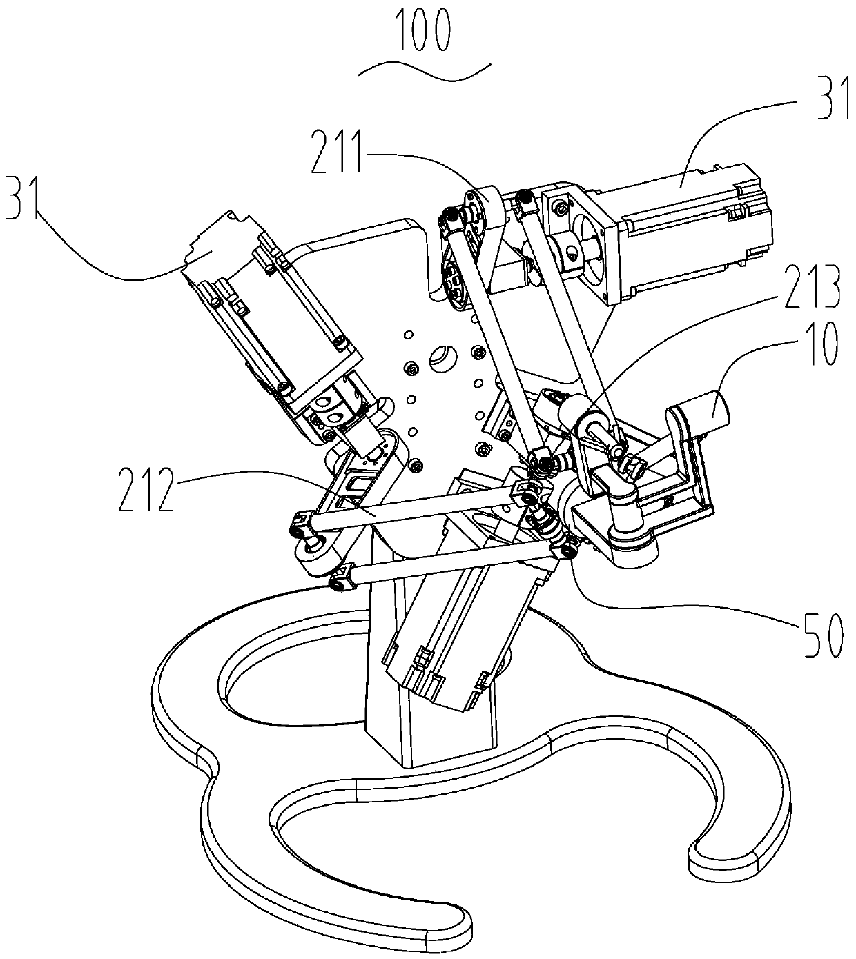 Operation assembly and surgery robot