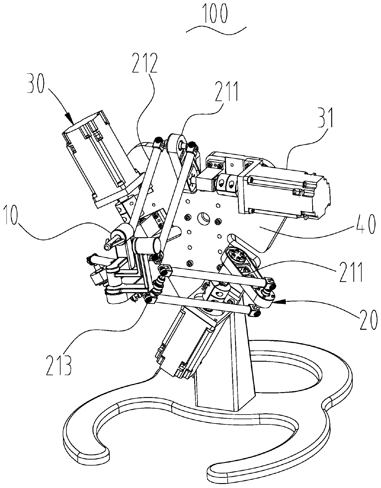 Operation assembly and surgery robot