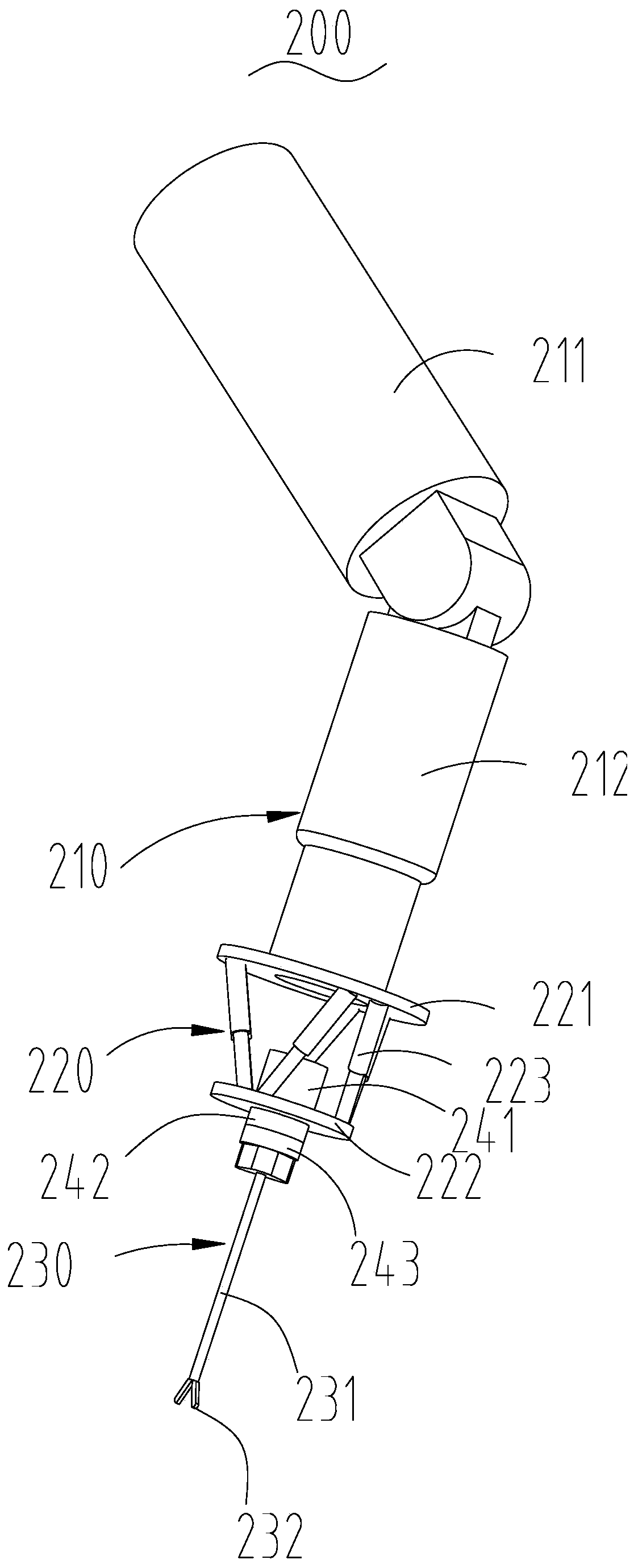 Operation assembly and surgery robot