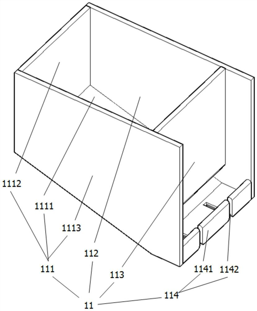 Blood collection tube storage unit with various specifications and its removal device