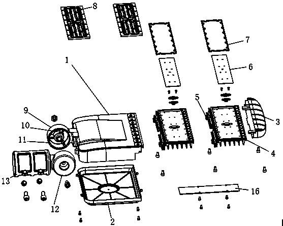 Solar street lamp and lamp arm assembly