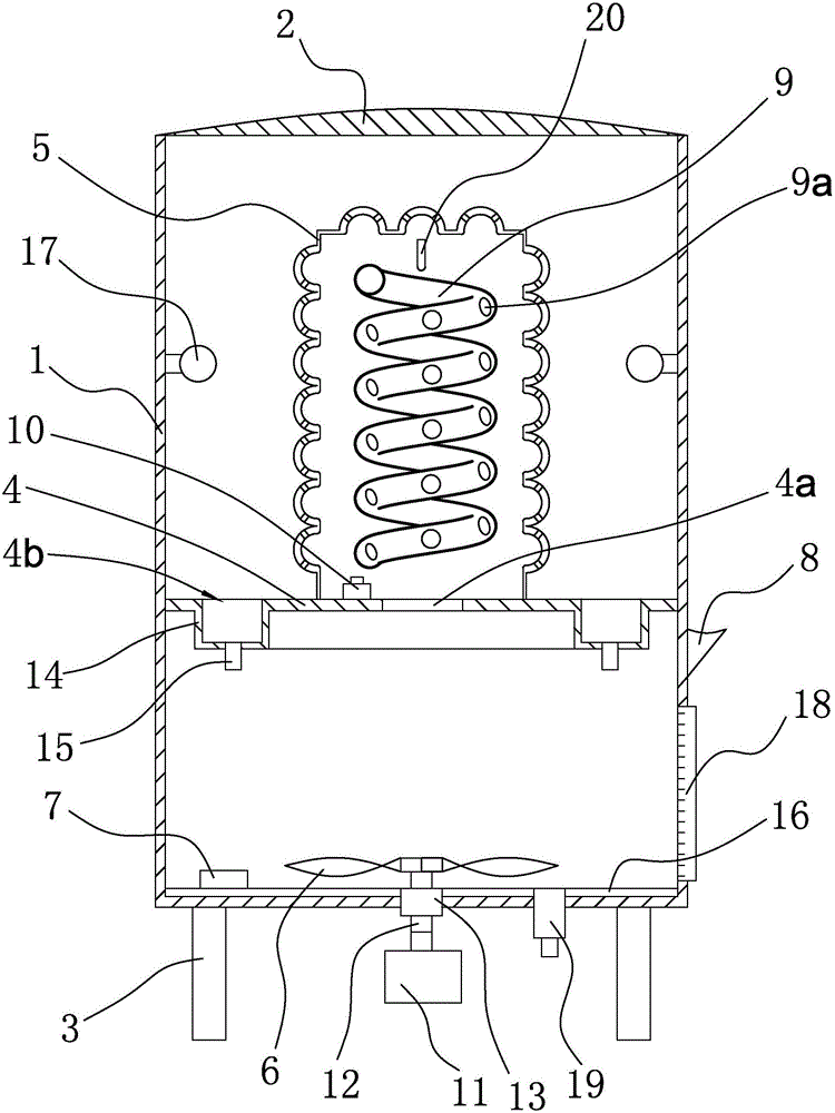 Sock drug applying device with backflow groove structure