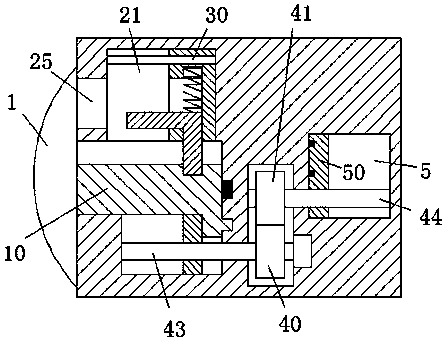 LED lamp capable of being firmly locked