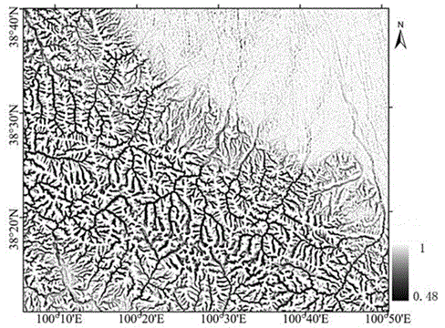 Remote sensing image terrain standardization method