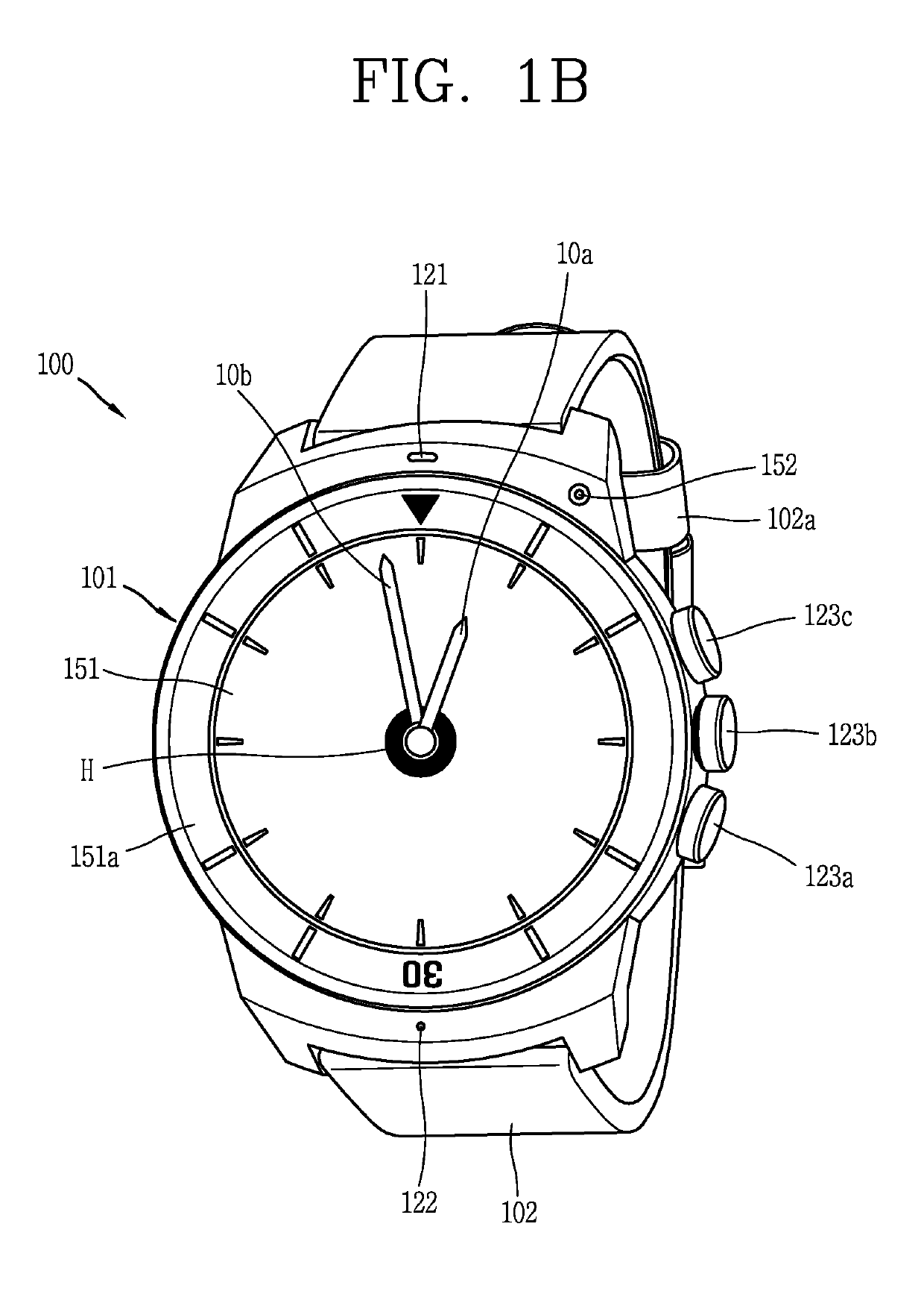 Watch type terminal